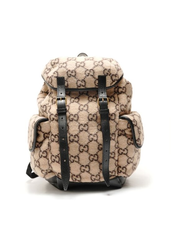 Gucci Backpack GG Wool Leather main image 5